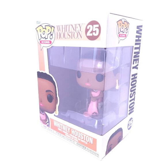 Funko POP! Whitney Houston 25 Icons Vinyl Figure New Sealed with Protector - Picture 3 of 11